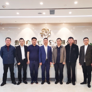 隆回县副县长袁愈绍、县工业园管委会主任张晚清调研贵阳隆商企业