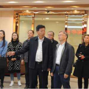 贵阳市委统战部副部长、市工商联党组书记张书云到富乐森集团调研考察