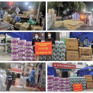 花溪区红十字会 接收贵阳市湖南隆回商会捐赠物资